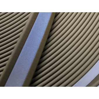 Biothane 19 mm olijfgroen reflectie beta