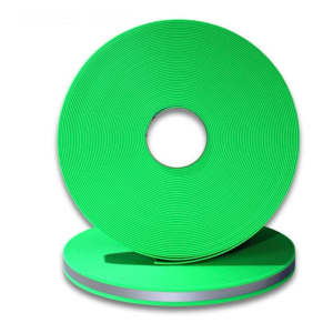 Reflectie Biothane neongroen