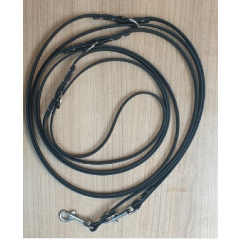 Biothane politielijn 3mtr met 3 verschillende standen 