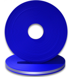 Reflectie Biothane blauw