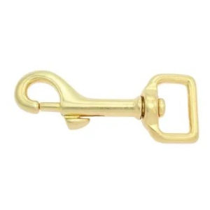 Musketon 20/75 messing recht