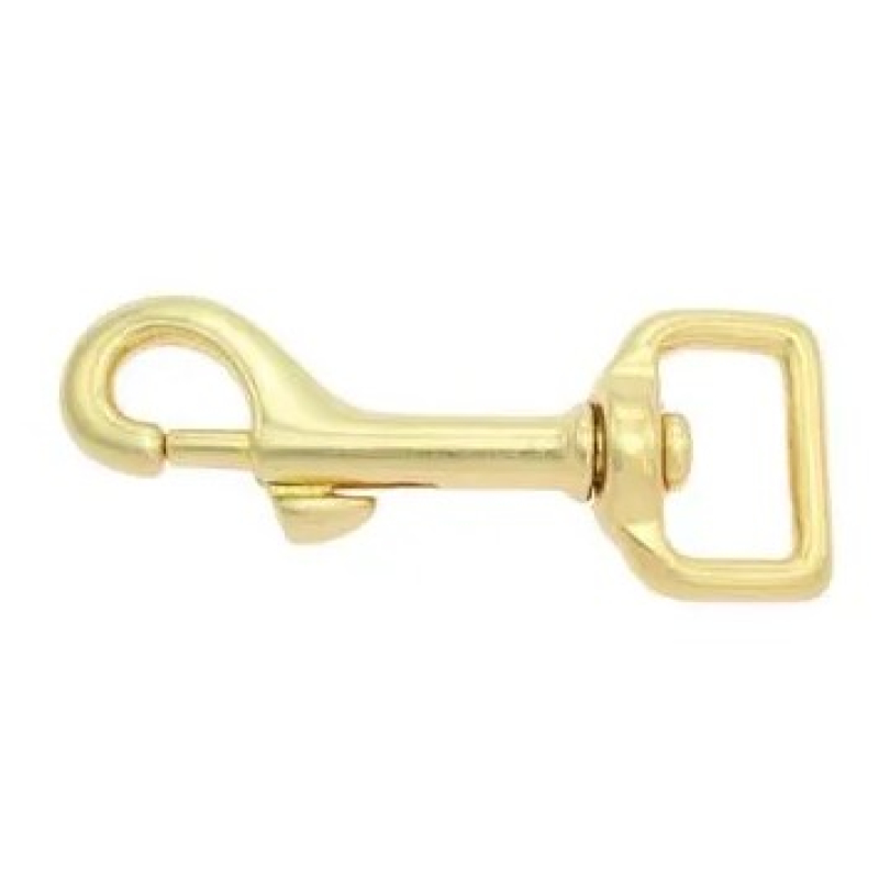 Musketon 20/75 messing recht