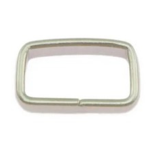 Loops 17/9 mm per 10 st. plat iets afgerond