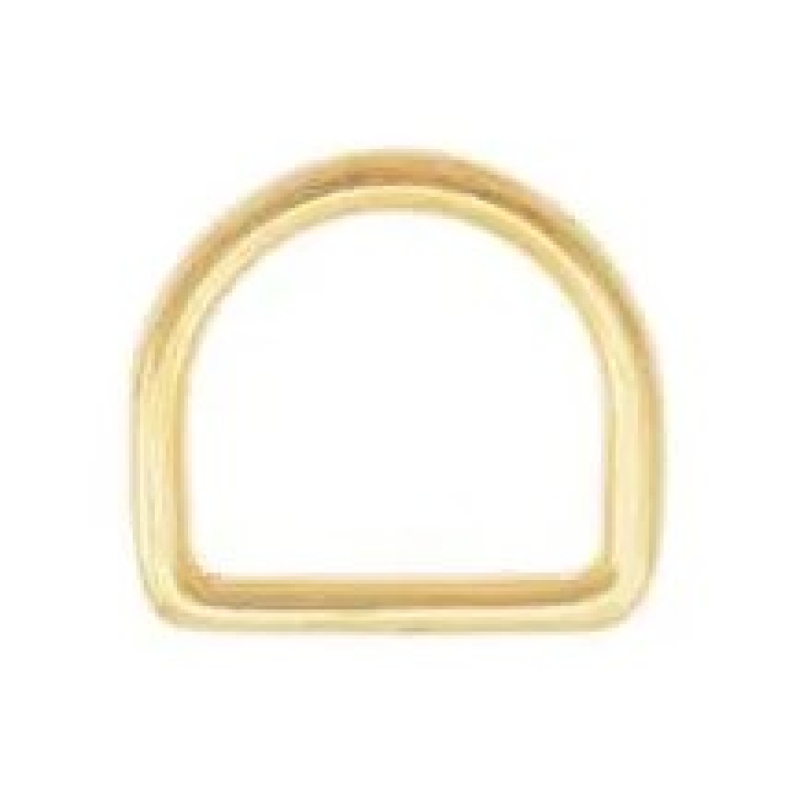 D-ring 25 mm messing