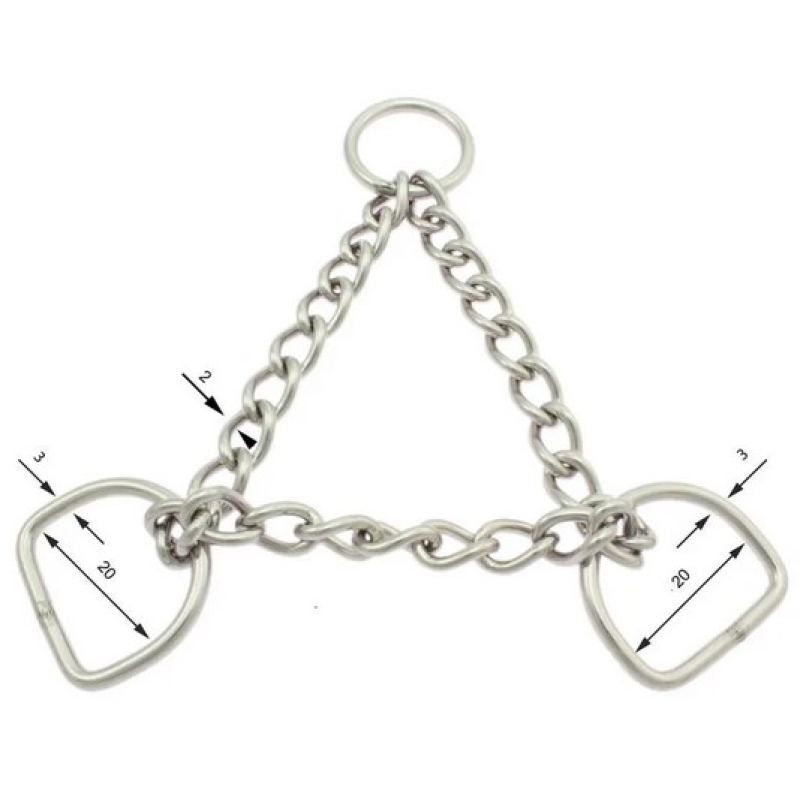 Half check 2.0 mm d ring 20 x 3