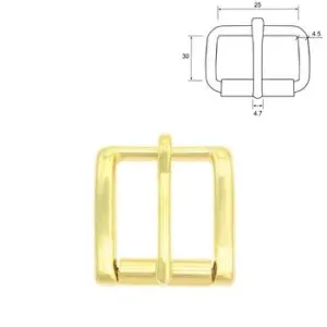 Rolgesp heavy duty 20 mm messing
