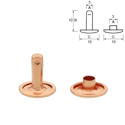 10/10 rose gold - 50 st.