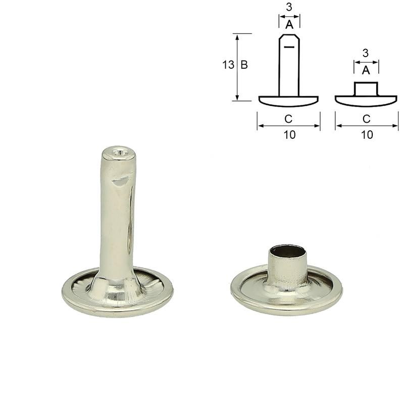 13/10  Nickel plated-10 st.