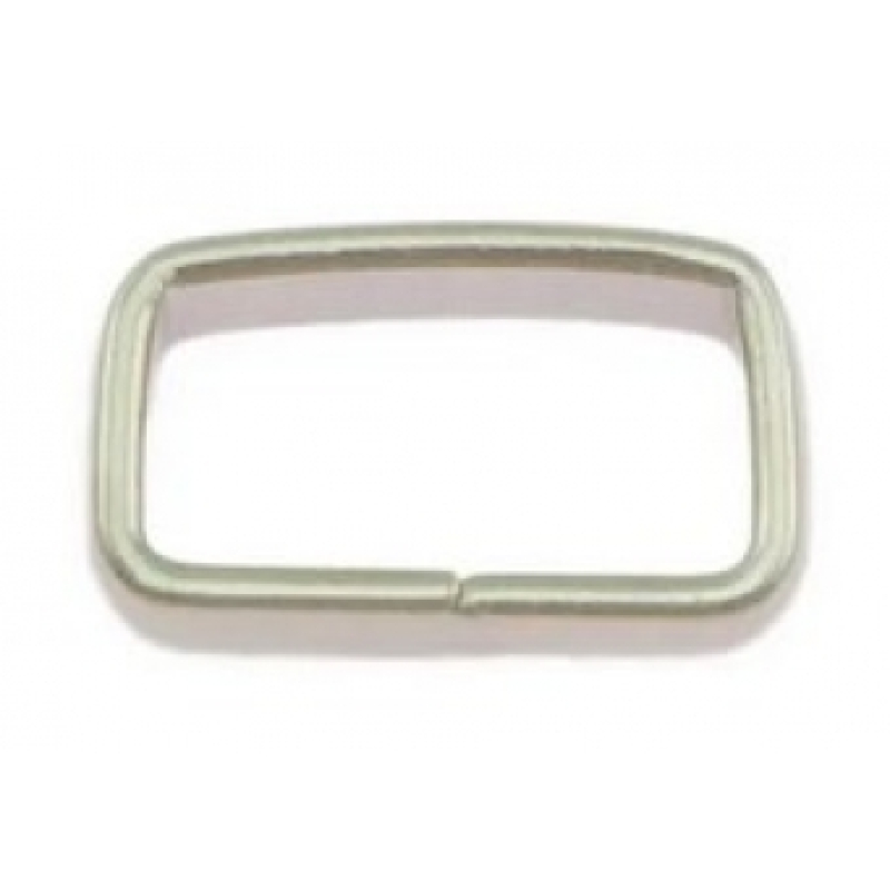 Loop plat 20 mm 4mm breed per 10 st.