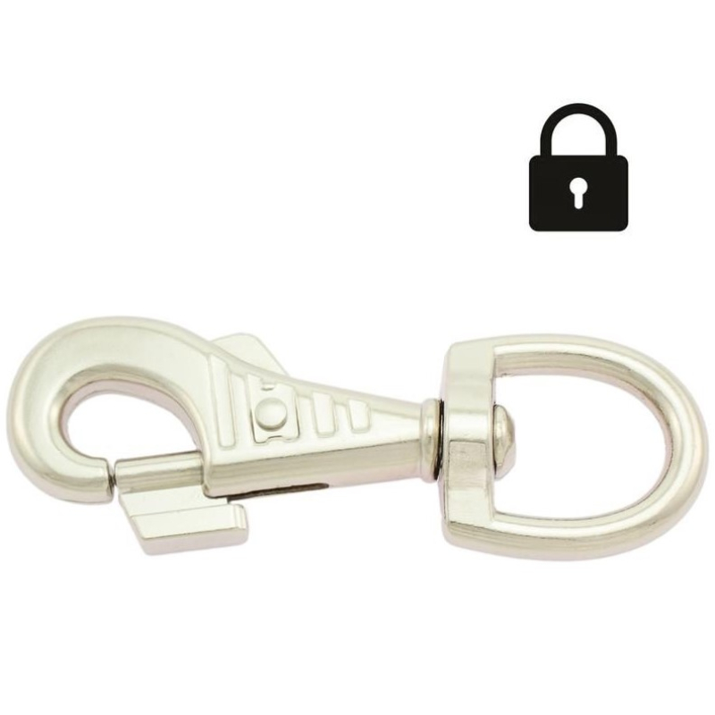 Musketon  met slot rond 88/20