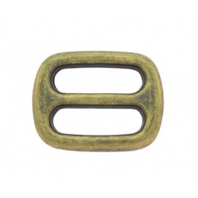 Stop/stegring recht 20 mm antiek