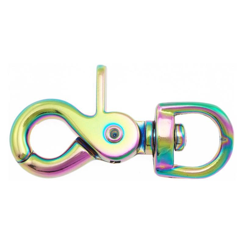 Trigger musketon 13 mm  regenboog 