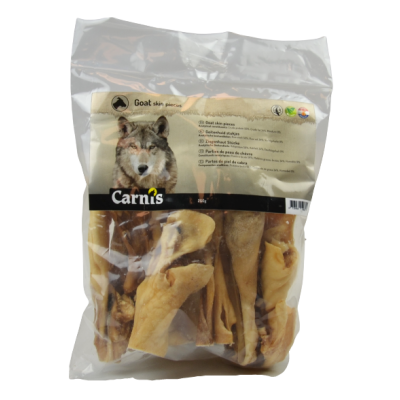 Carnis - Geitenhuid stukjes 250gr Carnis - Geitenhuid stukjes 250gr
