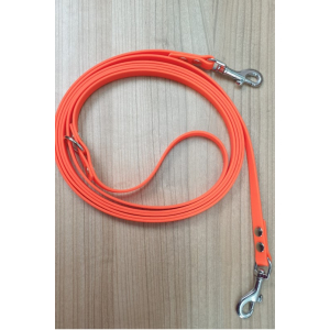 Biothane veiligheidslijn - dubbel aanlijnen - 09 mm