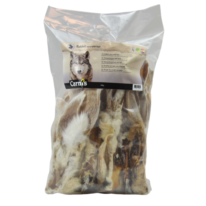 Carnis - Konijnenoren met haar 500gr
