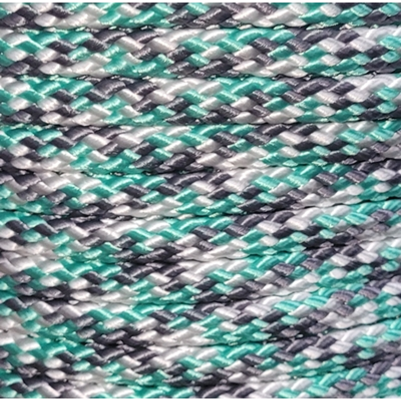 PPM touw 8 mm licht zeegroen/grijs/wit