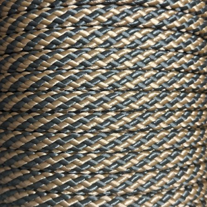 PPM touw 12 mm bruin/antracyt