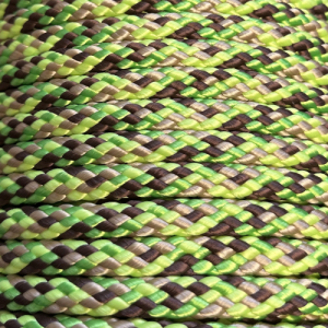 PPM touw 12 mm bruin/beige/appelgroen/lime