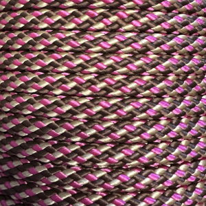 PPM touw 12 mm oudroze/bruin/beige