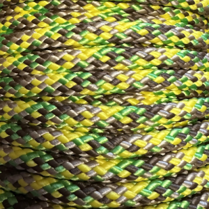 PPM touw 12 mm geel/bruin/beige/appelgroen