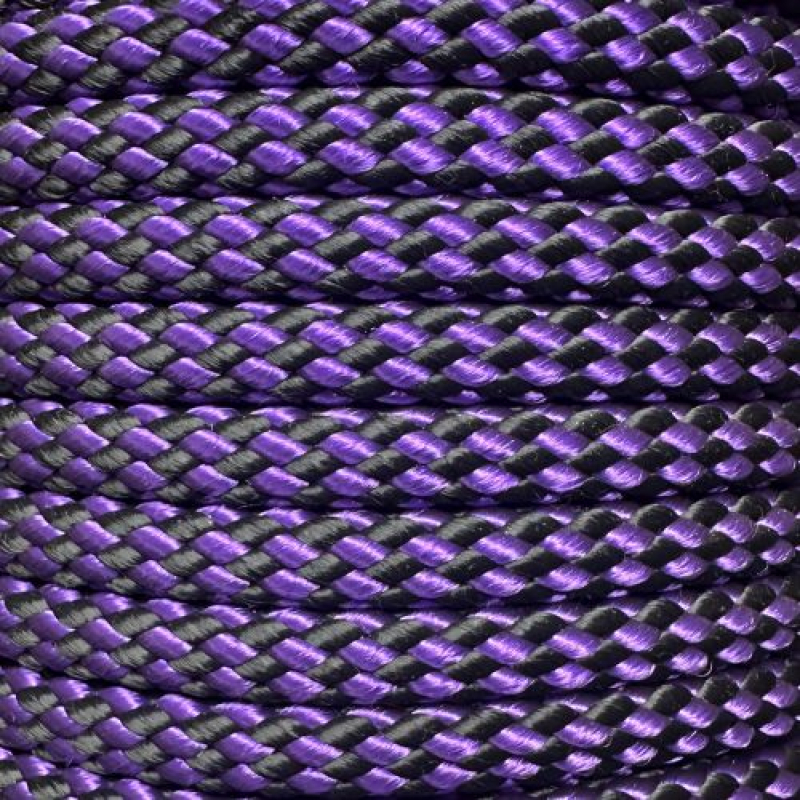 PPM touw 12 paars/zwart