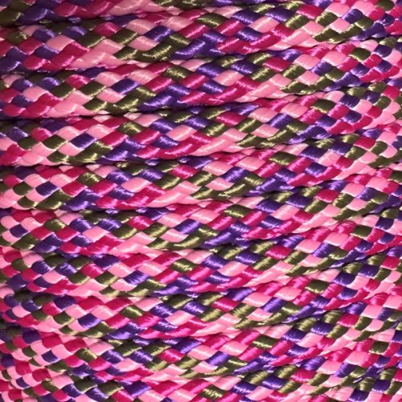 PPM touw 12 paars/babyroze/olijfgroen/oud roze