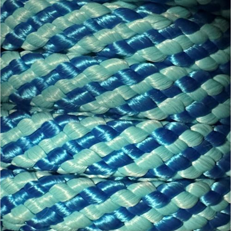 PPM touw 12 mm turquoise/vlaggenblauw