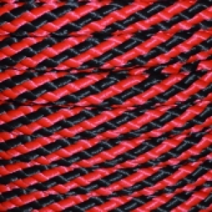 PPM touw 12 mm rood/zwart