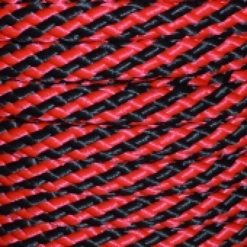 PPM touw 12 mm rood/zwart