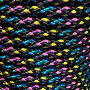 PPM touw 12 mm zwart multi