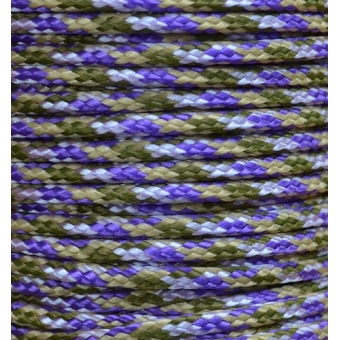 PPM touw 3.5 mm paars/lila/olijfgroen/beige