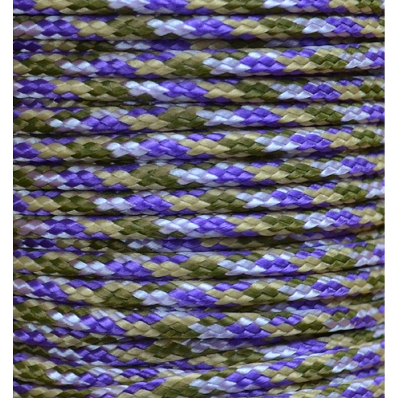 PPM touw 3.5 mm paars/lila/olijfgroen/beige