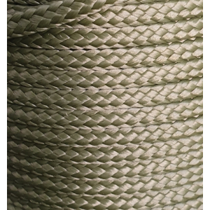 PPM touw 6 mm ongevuld  olijfgroen