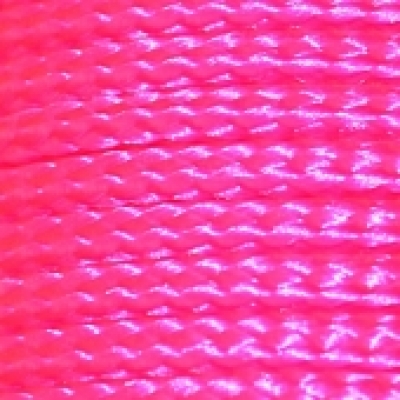 PPM touw 6 mm ongevuld neon roze
