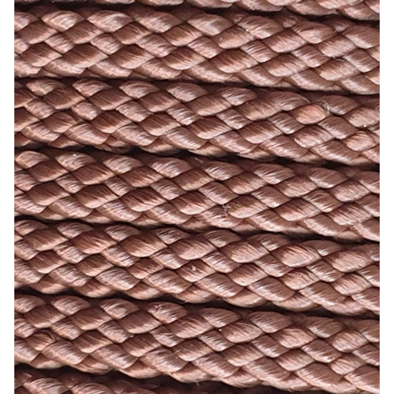 PPM touw 6 mm donkerbruin