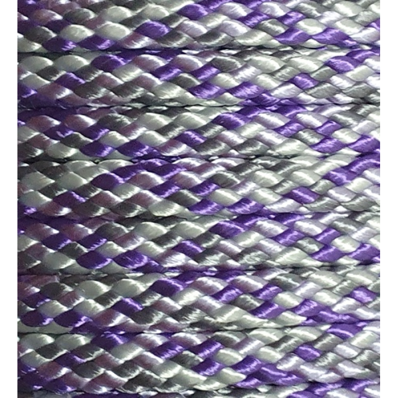 PPM touw 8 mm paars/grijs/zilvergrijs/lavendel