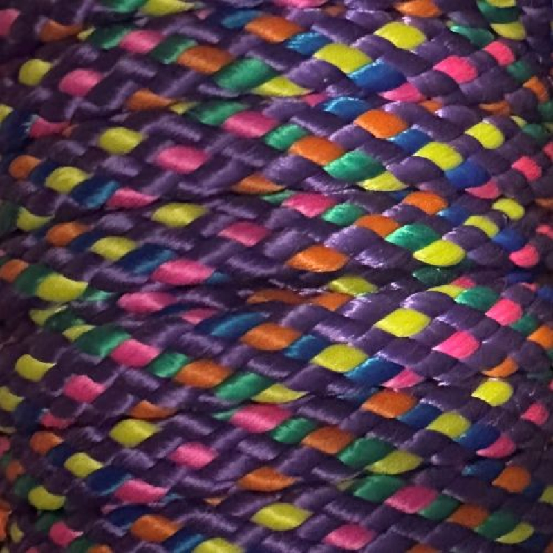 PPM touw 8 mm paars multi