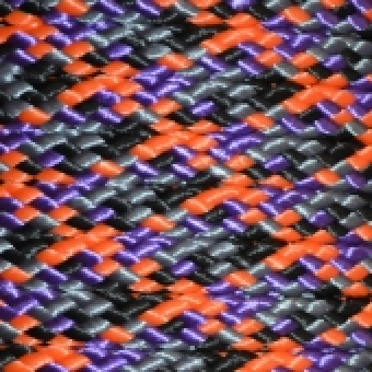PPM touw 8 mm oranje/paars/zwart/grijs
