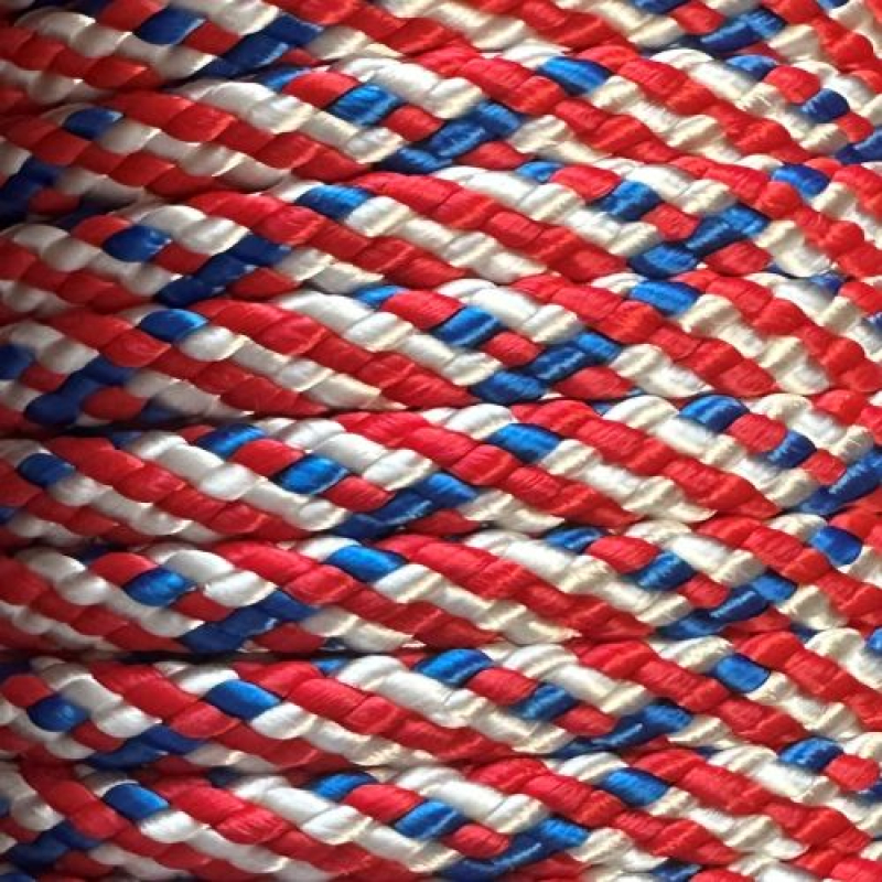 PPM touw 8 mm rood/wit/blauw 2