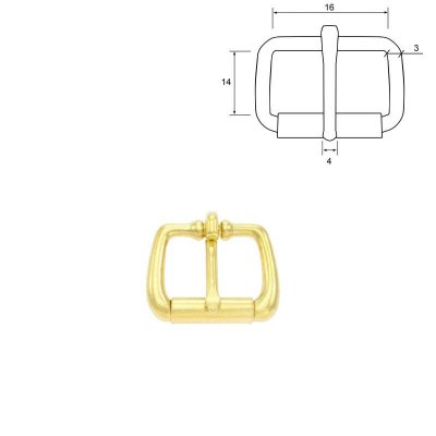 Rolgesp 16 mm messing heavy duty
