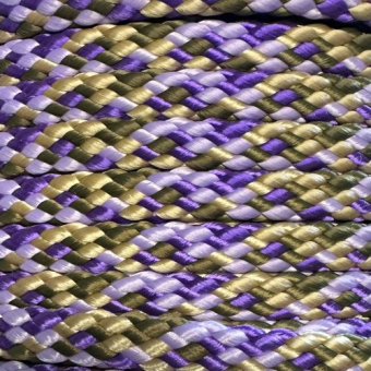 PPM touw 8 mm lavendel/beige/paars/olijfgroen