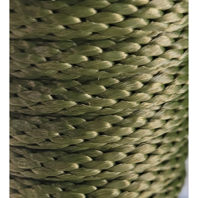Solid Braid PPM touw 8 mm olijfgroen