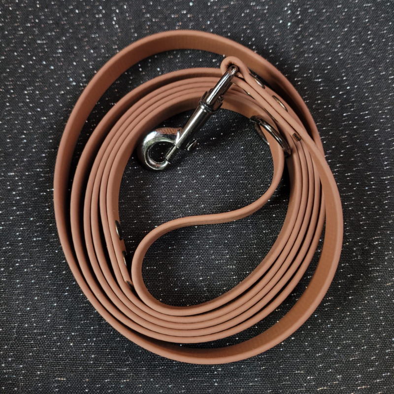 Biothane lijn16mm bruin 2mtr 