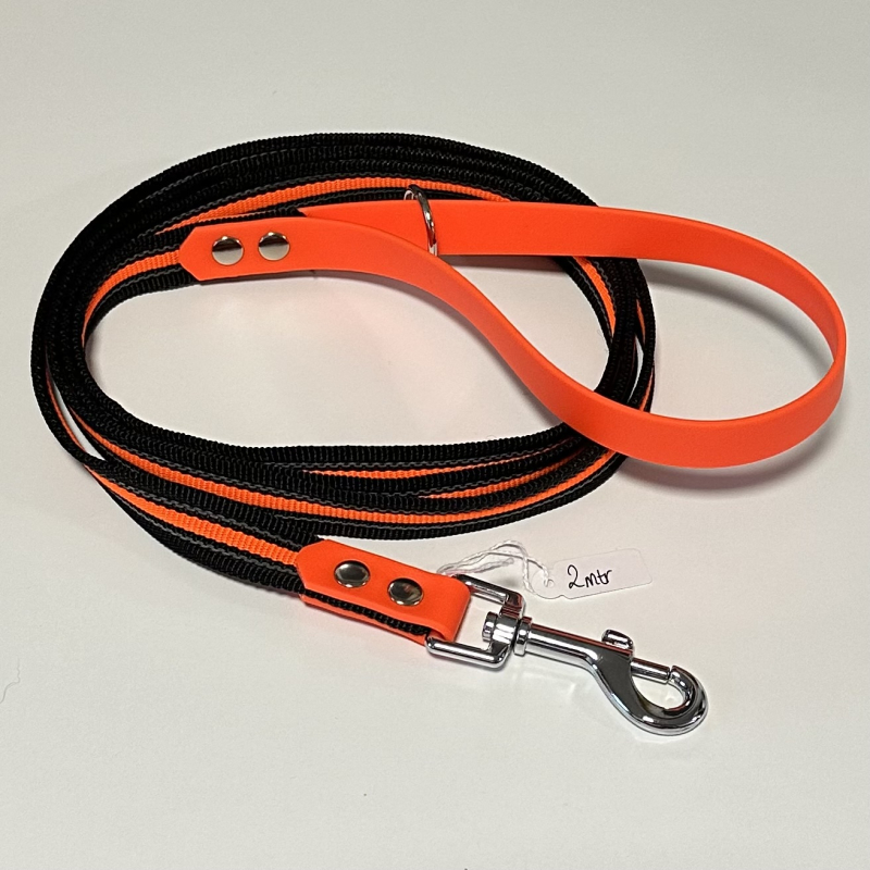 Antislip lijn met biothane uiteinden