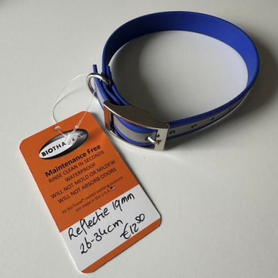 Sale: Reflecterende halsband 19mm breed 